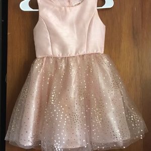 Beautiful Pink and Gold formal dress size 8